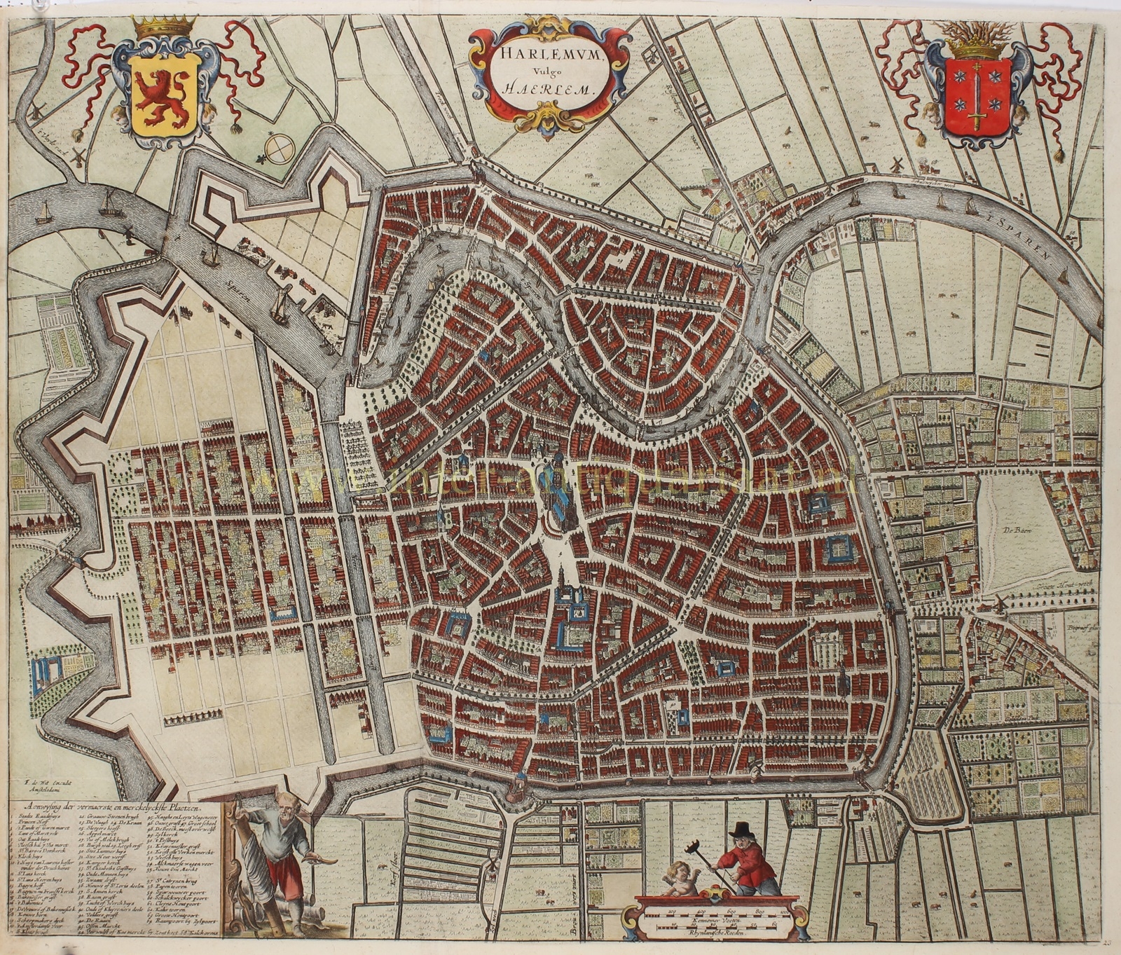 Haarlem Frederick de Wit 1698 1